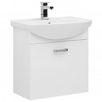 Тумба с умывальником Aquanet Ирис 65 см 1 ящик