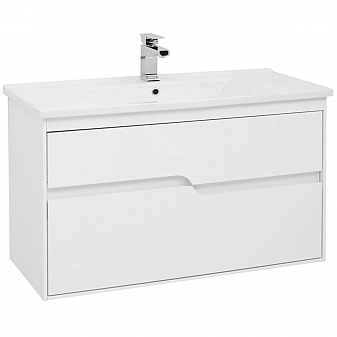 Тумба с умывальником Aquanet Модена 100 см