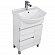 Тумба с умывальником Aquanet Доминика 55 см белая