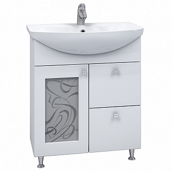 Тумба с умывальником Vigo Provans 2-700 70 см