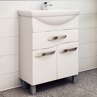 Тумба с умывальником Vigo Martina 1-650 65 см