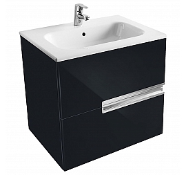 Тумба с умывальником Roca Victoria Nord Black Edition 60 см