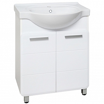 Тумба с умывальником Runo Эрика 70 см