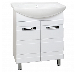 Тумба с умывальником Runo Турин 65 см