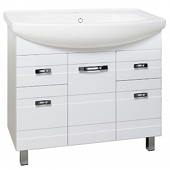 Тумба с умывальником Runo Турин 85 см