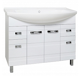 Тумба с умывальником Runo Турин 105 см