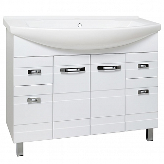 Тумба с умывальником Runo Турин 105 см