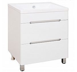 Тумба с умывальником Runo Парма 60 см напольная