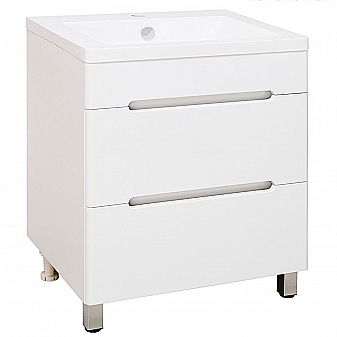 Тумба с умывальником Runo Парма 60 см напольная