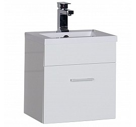 Тумба с умывальником Aquanet Нота 40 см белая