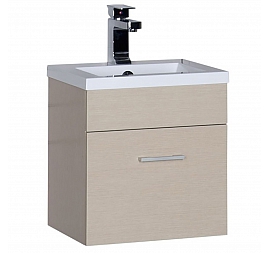 Тумба с умывальником Aquanet Нота 40 см светлый дуб