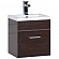 Тумба с умывальником Aquanet Нота 50 см венге