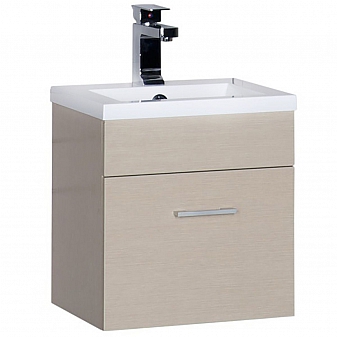 Тумба с умывальником Aquanet Нота 50 см светлый дуб