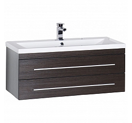 Тумба с умывальником Aquanet Нота 100 см венге