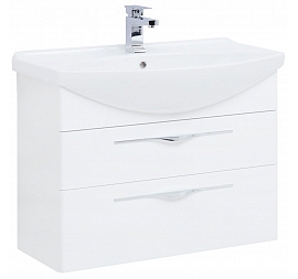 Тумба с умывальником Aquanet Ирвин 85 см