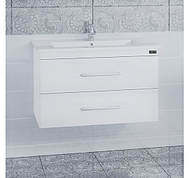 Тумба с умывальником Санта Вегас 226009л 85 см подвесная