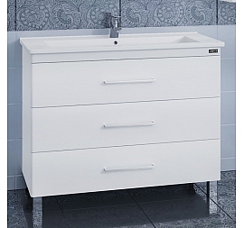 Тумба с умывальником Санта Вегас 105 см напольная