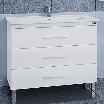 Тумба с умывальником Санта Вегас 105 см напольная