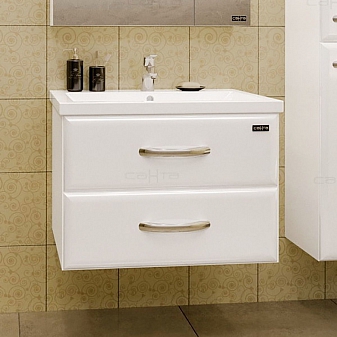 Тумба с умывальником Санта Виктория 70 см подвесная