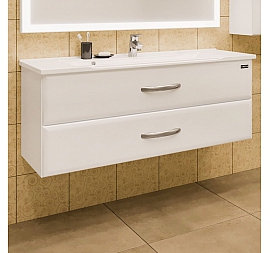 Тумба с умывальником Санта Виктория 120 см подвесная