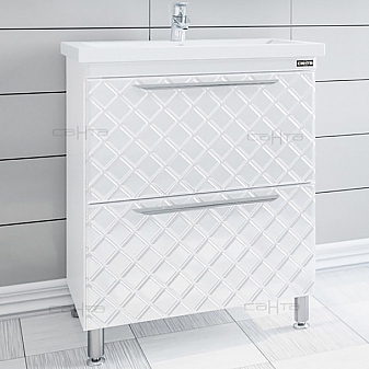 Тумба с умывальником Санта Калипсо 70 см напольная