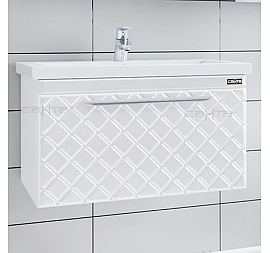 Тумба с умывальником Санта Калипсо 70 см подвесная