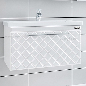 Тумба с умывальником Санта Калипсо 70 см подвесная