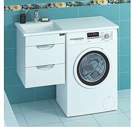 Тумба с умывальником Санта Лидер-38 227001 100 см