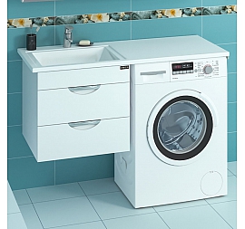 Тумба с умывальником Санта Лидер-56 227002 120 см