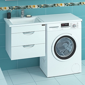 Тумба с умывальником Санта Лидер-56 227002 120 см