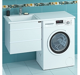 Тумба с умывальником Санта Сатурн-56 227003 120 см