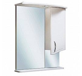 Шкаф зеркальный Runo Севилья 60 см