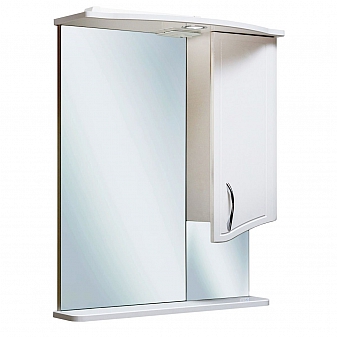 Шкаф зеркальный Runo Севилья 60 см