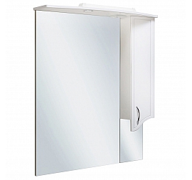 Шкаф зеркальный Runo Севилья 85 см правый