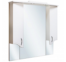 Шкаф зеркальный Runo Севилья 105 см