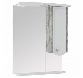 Шкаф зеркальный Runo Аликанте 60 см