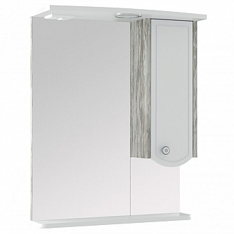 Шкаф зеркальный Runo Аликанте 60 см