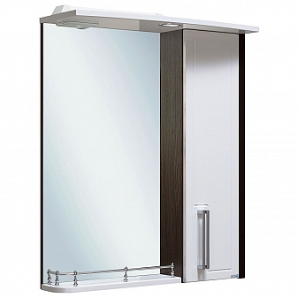 Шкаф зеркальный Runo Гранада 60 см