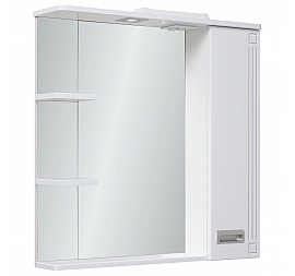 Шкаф зеркальный Runo Карат 75 см