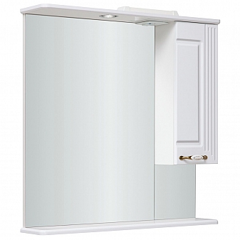 Шкаф зеркальный Runo Леон 75 см