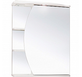 Шкаф зеркальный Runo Линда 60 см