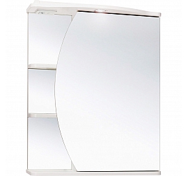 Шкаф зеркальный Runo Линда Люкс 65 см