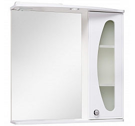 Шкаф зеркальный Runo Линда Люкс 75 см