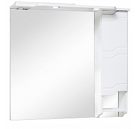 Шкаф зеркальный Runo Стиль 85 см