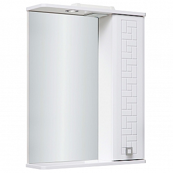 Шкаф зеркальный Runo Стандарт Авила 60 см