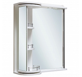 Шкаф зеркальный Runo Стандарт Секрет 75 см