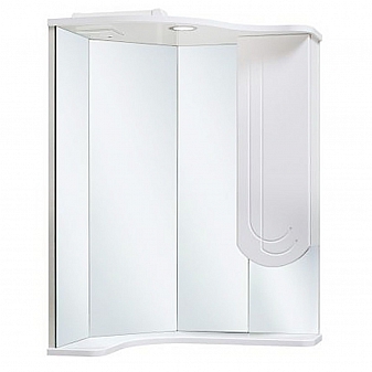 Шкаф зеркальный Runo Стандарт Бис 40 см угловой