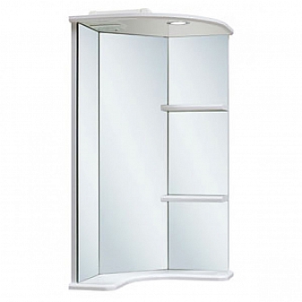 Шкаф зеркальный Runo Стандарт Браво 40 см угловой
