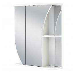Шкаф зеркальный Runo Стандарт Белла 65 см левый