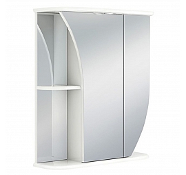 Шкаф зеркальный Runo Стандарт Белла 65 см правый